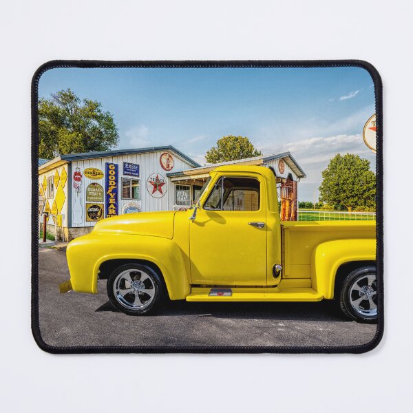 Item preview, 1954 Yellow Ford F100 Truck Side designed and sold by mljdwhite.