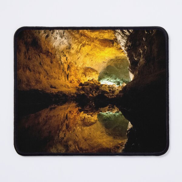 Item preview, Cavern Photo, Lake Inside Cave designed and sold by IdoFriedmanArt.