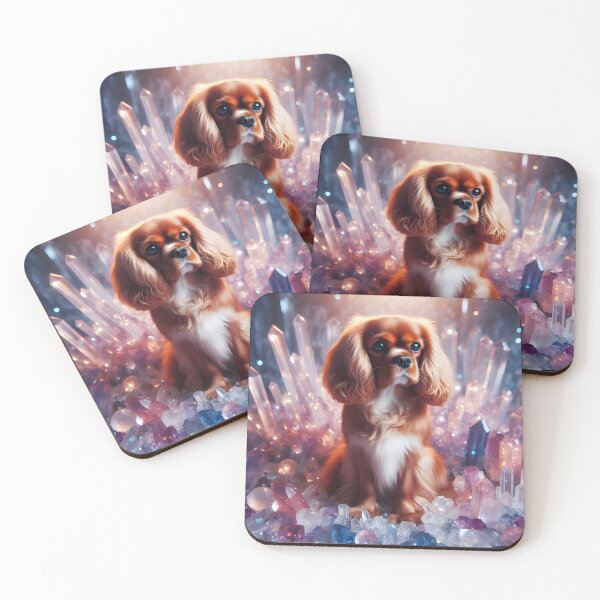 Item preview, Crystal Canine Contemplation designed and sold by AI-Only Creations.