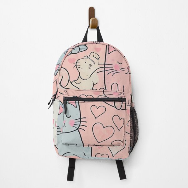 Item preview, Cute Retro Cat Artwork Pattern designed and sold by Memituss.