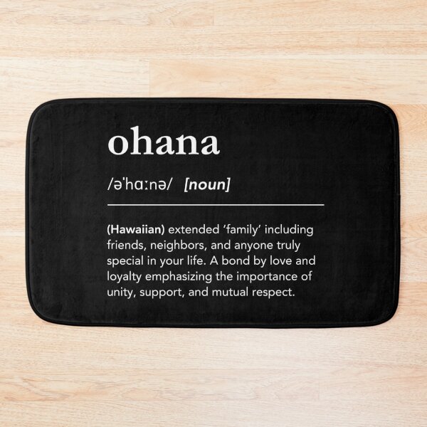 Item preview, Ohana definition word art black. Ohana meaning. Ohana pronunciation. Ohana Dictionary art. Ohana means family designed and sold by lagunaklein.