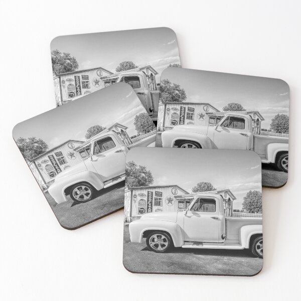 Item preview, 1954 Ford F100 Truck Side Grayscale designed and sold by mljdwhite.