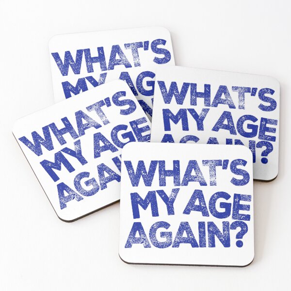 Item preview, What's My Age Again? designed and sold by Angry Swan Designs.