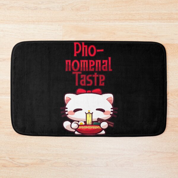 Item preview, Pho-nomenal Taste Ramen Cat Pun designed and sold by Yogimeister.