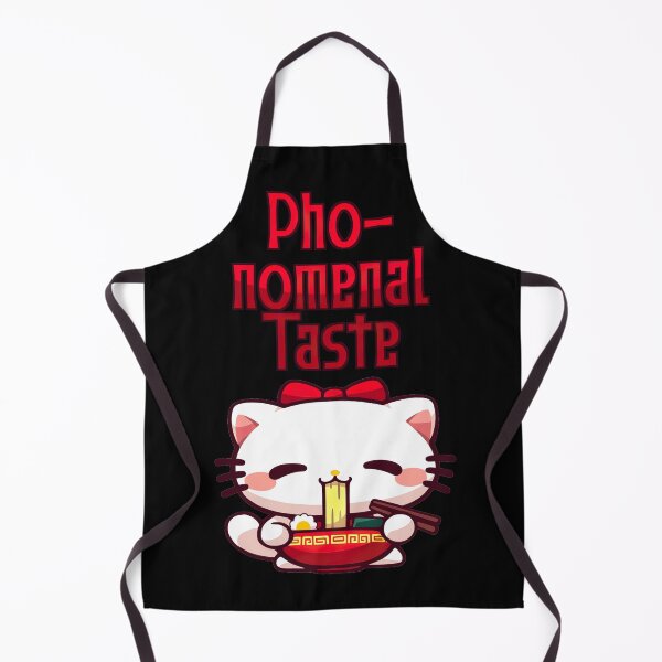 Item preview, Pho-nomenal Taste Ramen Cat Pun designed and sold by Yogimeister.