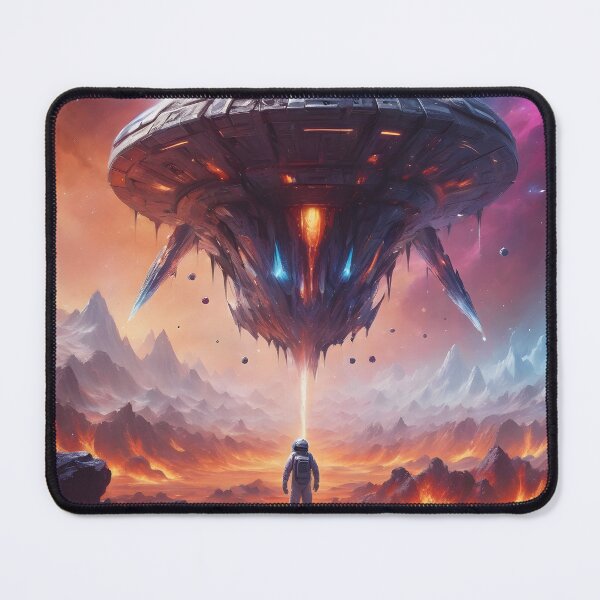 Item preview, Aliens Attack designed and sold by Geek-Girl-Art.