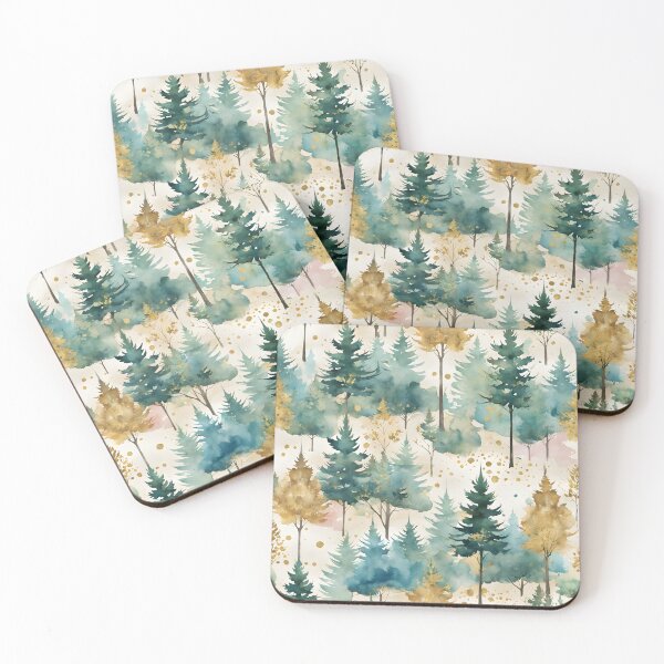 Item preview, Golden forest pattern designed and sold by Naturitude.