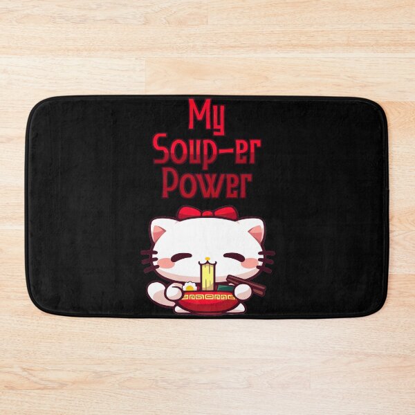 Item preview, My Soup-er Power, Ramen Cat Pun designed and sold by Yogimeister.