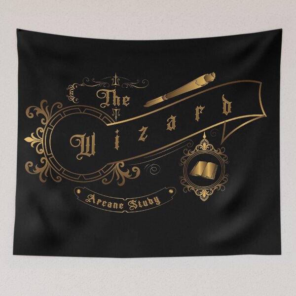 Item preview, Vintage RPG Wizard Design designed and sold by FireflyStudi0s.