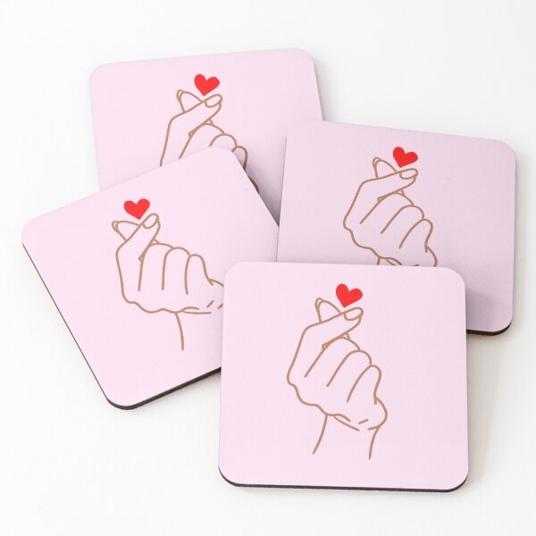 Item preview, KPOP HEART "I LOVE YOU" Heart Fingers - Korean designed and sold by FunnehGacha.