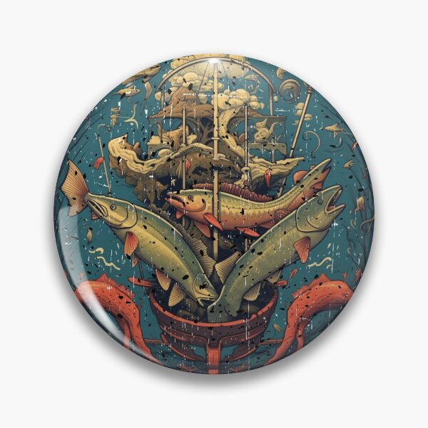 Item preview, "Oceanic Connections: Fish Holder, Fishing Community, Fishkeeper" designed and sold by LuNkyRose.