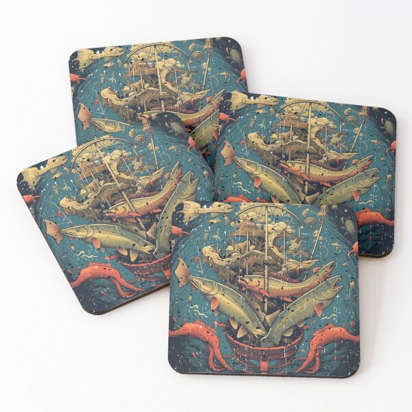 Item preview, "Oceanic Connections: Fish Holder, Fishing Community, Fishkeeper" designed and sold by LuNkyRose.