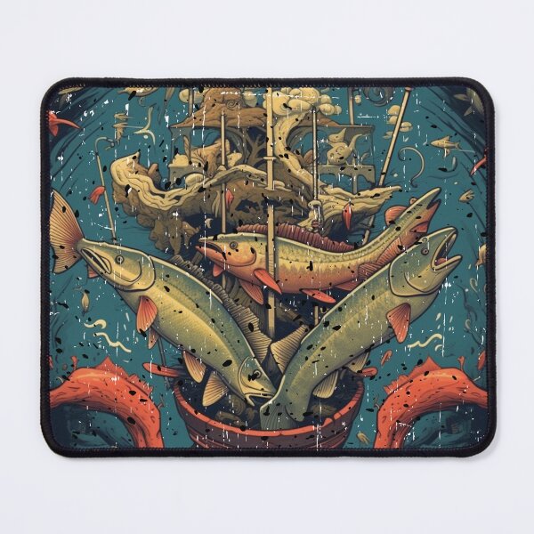 Item preview, "Oceanic Connections: Fish Holder, Fishing Community, Fishkeeper" designed and sold by LuNkyRose.