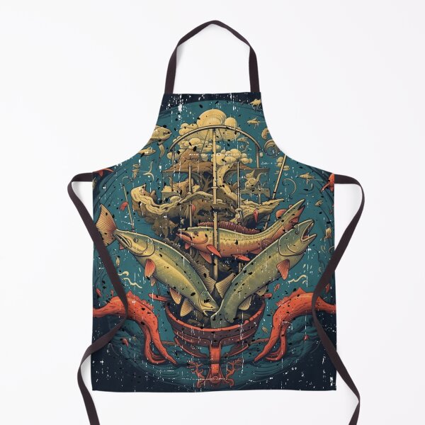 Item preview, "Oceanic Connections: Fish Holder, Fishing Community, Fishkeeper" designed and sold by LuNkyRose.