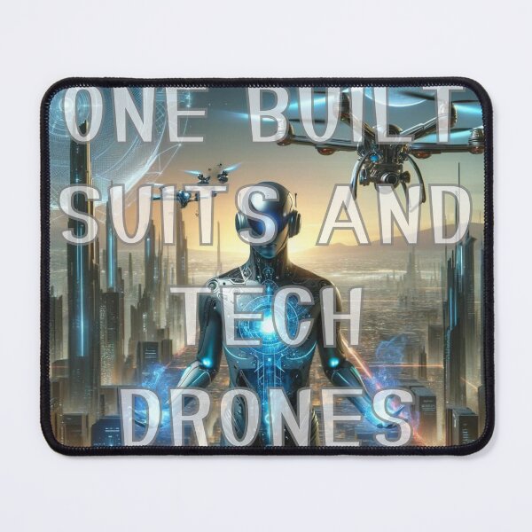 Item preview, One built suit and tech drones designed and sold by LuxProCoolShirt.