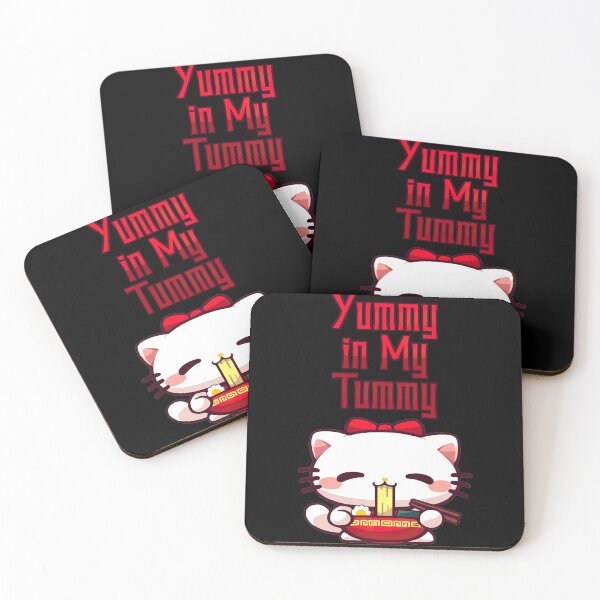 Item preview, Yummy in My Tummy Ramen Kitty designed and sold by Yogimeister.