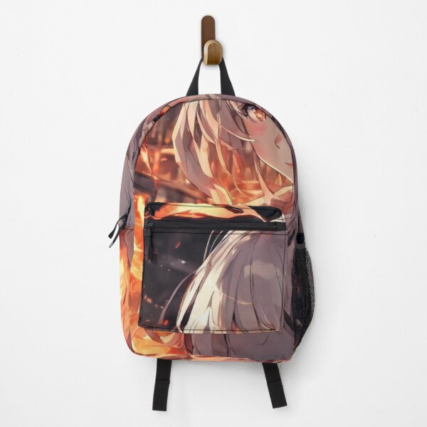 Item preview, Beautiful Anime Girl On Fire designed and sold by ExaltedCharm.