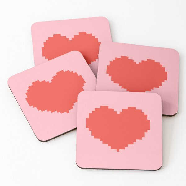Item preview, Valentine Pixel Heart designed and sold by HyperTextHero.