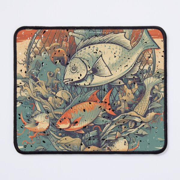 Item preview, "Oceanic Connections: Fish Holder, Fishing Community, Fishkeeper" designed and sold by LuNkyRose.