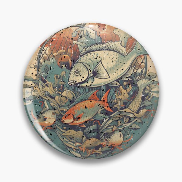 Item preview,  "Oceanic Connections: Fish Holder, Fishing Community, Fishkeeper" designed and sold by LuNkyRose.