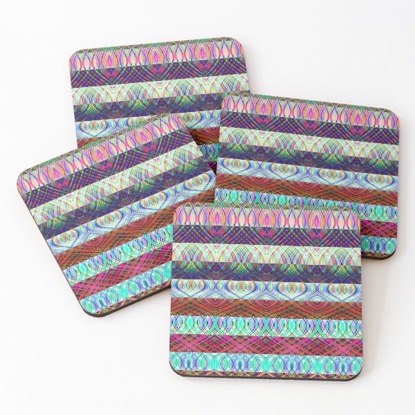 Item preview, colorful wiggly lines designed and sold by chambergambit.