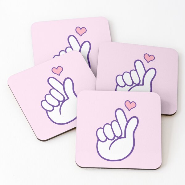 Item preview, KPOP HEART "I LOVE YOU" Heart Fingers - Korean designed and sold by FunnehGacha.