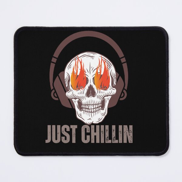 Item preview, just chillin skull artwork designed and sold by Dwipo Design.