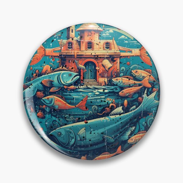 Item preview, "Oceanic Connections: Fish Holder, Fishing Community, Fishkeeper" designed and sold by LuNkyRose.