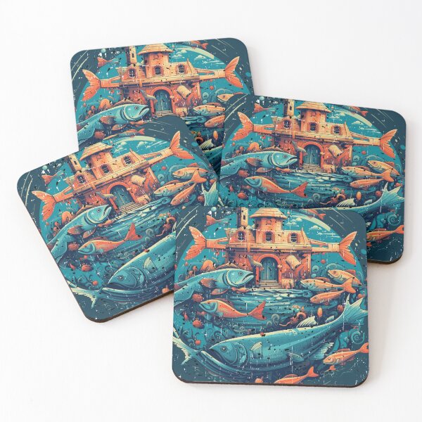 Item preview, "Oceanic Connections: Fish Holder, Fishing Community, Fishkeeper" designed and sold by LuNkyRose.