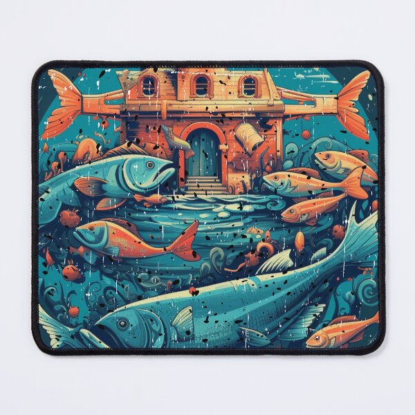 Item preview, "Oceanic Connections: Fish Holder, Fishing Community, Fishkeeper" designed and sold by LuNkyRose.