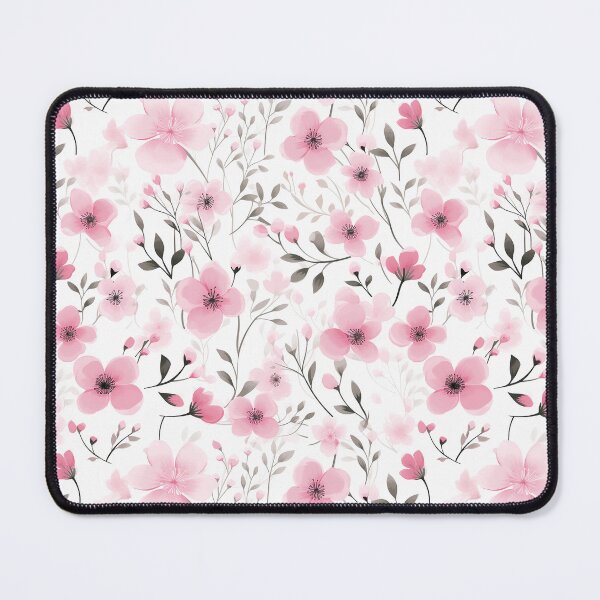 Item preview, Pink floral pattern designed and sold by TrPatternLab.