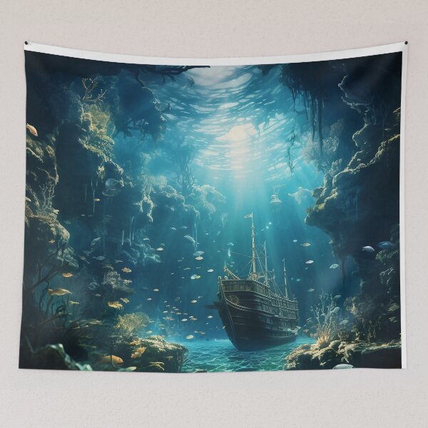 Item preview, Ocean Art designed and sold by Obsidian Ink by Wilshire.