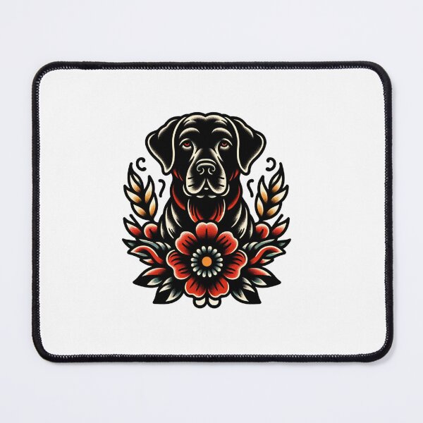 Item preview, Labrador Traditional Tattoo Design designed and sold by GiovanniConti.