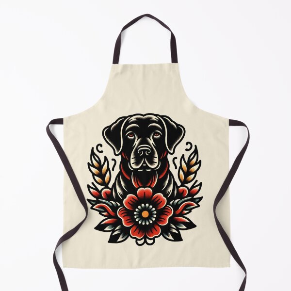 Item preview, Labrador Traditional Tattoo Design designed and sold by GiovanniConti.