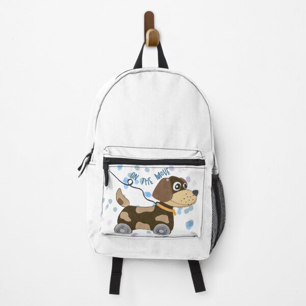Item preview, On The Move Pull Pup designed and sold by AdriaCaps Art & Design.
