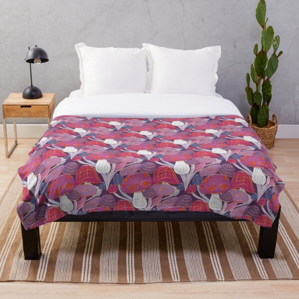 Item preview, Funky mushrooms (Procreate pattern) designed and sold by Julia Tsilman.