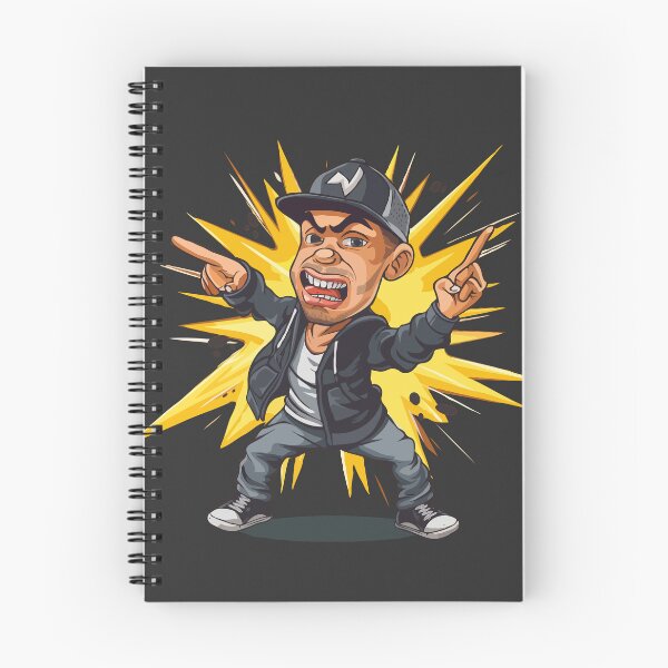 Item preview, Explosive Energy - Dynamic DJ Cartoon Character designed and sold by Paintit-black.
