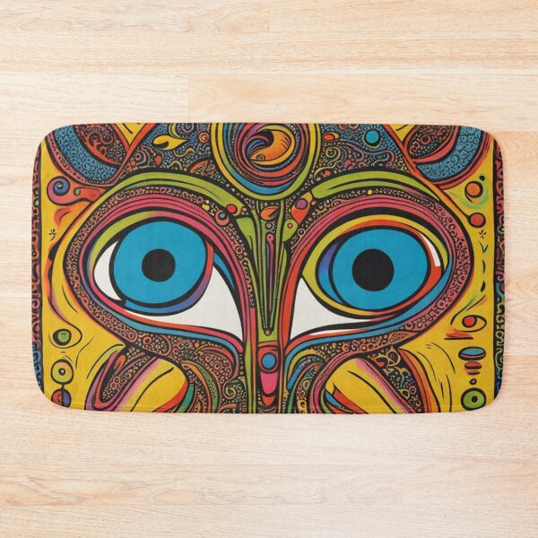 Item preview, Ethnic Alien Painting  designed and sold by Owl-o-the-wisp.