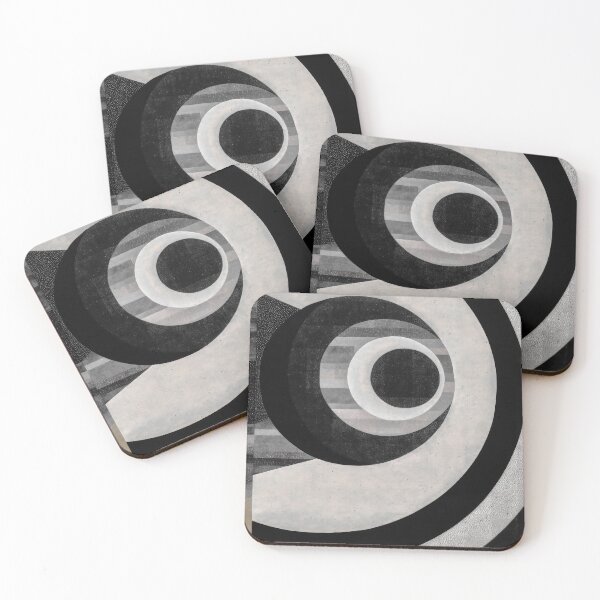 Item preview, Monochrome Elegance - Modern Spiral Abstract designed and sold by Cheeky Companions.