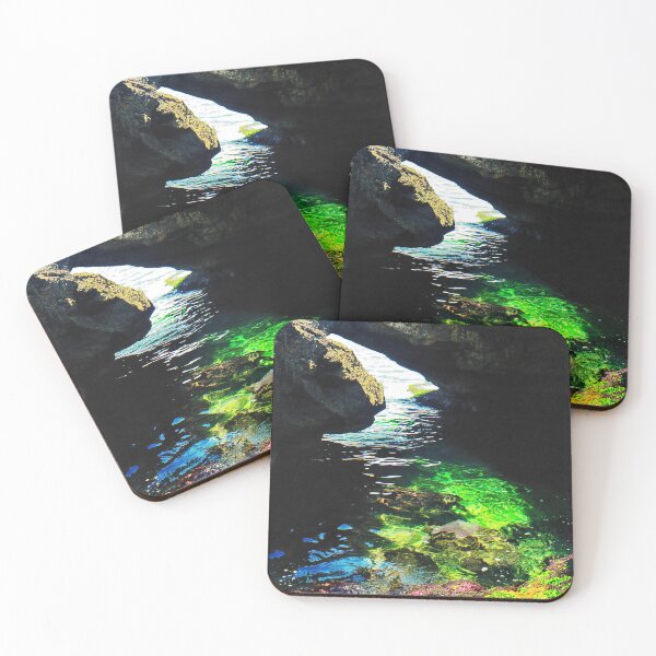 Item preview, Water Cave, Grotto, Diving Photo designed and sold by IdoFriedmanArt.