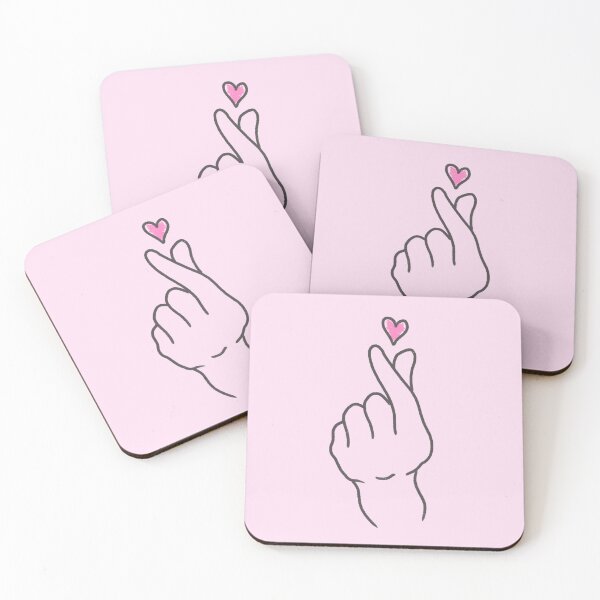 Item preview, KPOP HEART "I LOVE YOU" Heart Fingers - Korean designed and sold by FunnehGacha.