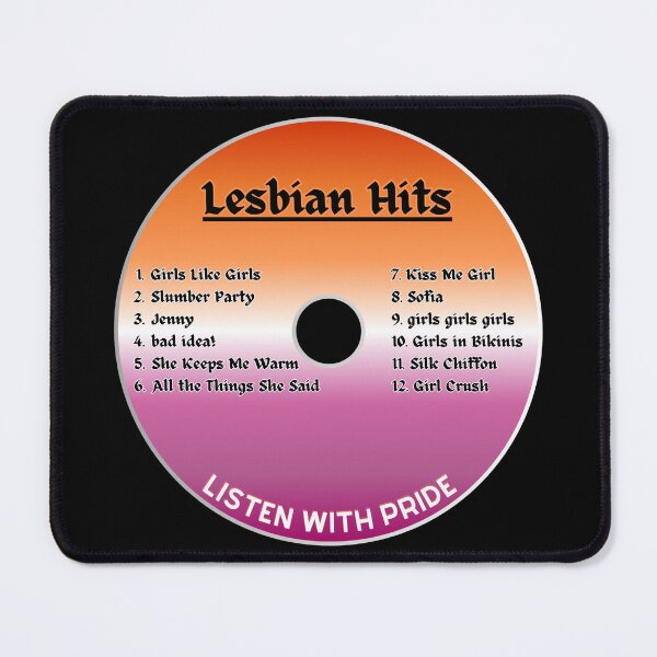 Item preview, Lesbian CD Hits  designed and sold by awwwwww.