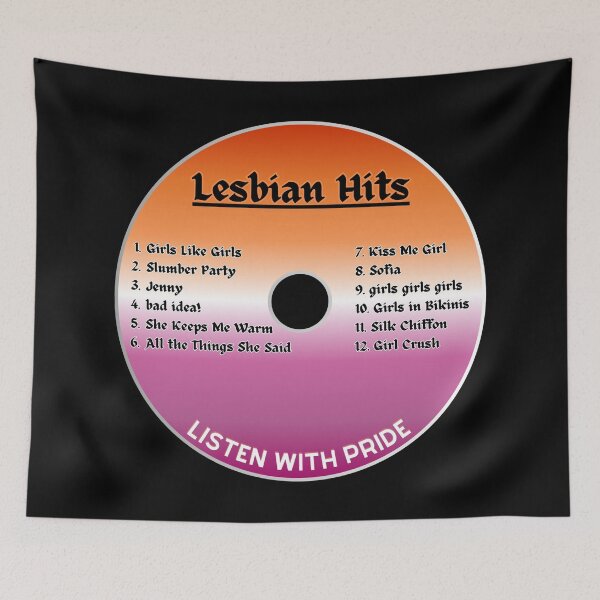 Item preview, Lesbian CD Hits  designed and sold by awwwwww.