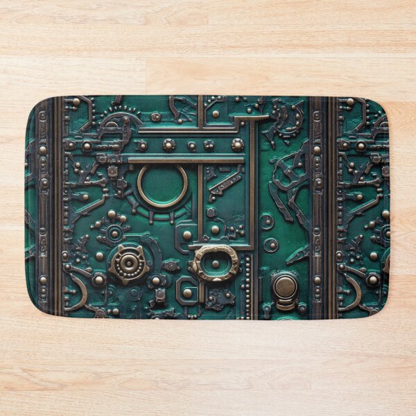 Item preview, Victorian Steampunk Gear Emerald Green designed and sold by Eurokollektiv.