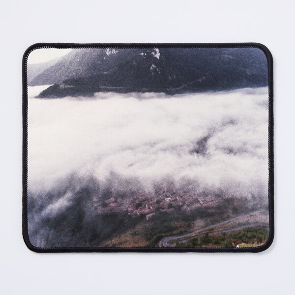 Item preview, Film generated, Foggy Landscape, Fog over Land designed and sold by IdoFriedmanArt.