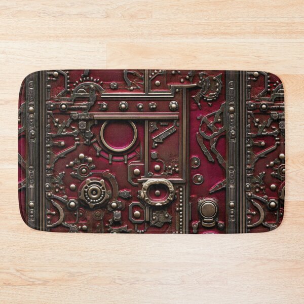 Item preview, Victorian Steampunk Gear Burgundy Red designed and sold by Eurokollektiv.