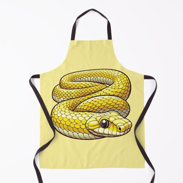 Item preview, Yellow Snake Python Animal for Reptile Lovers designed and sold by dimaxstore.