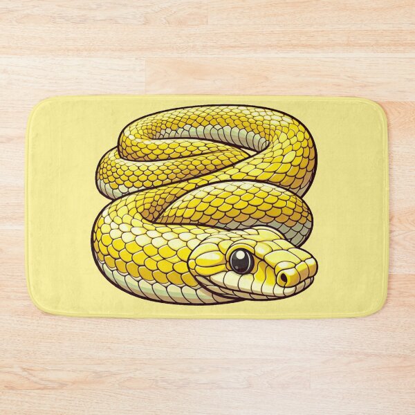 Item preview, Yellow Snake Python Animal for Reptile Lovers designed and sold by dimaxstore.