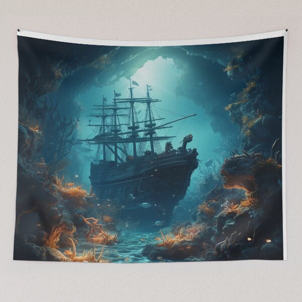 Item preview,  Ocean Art designed and sold by Obsidian Ink by Wilshire.