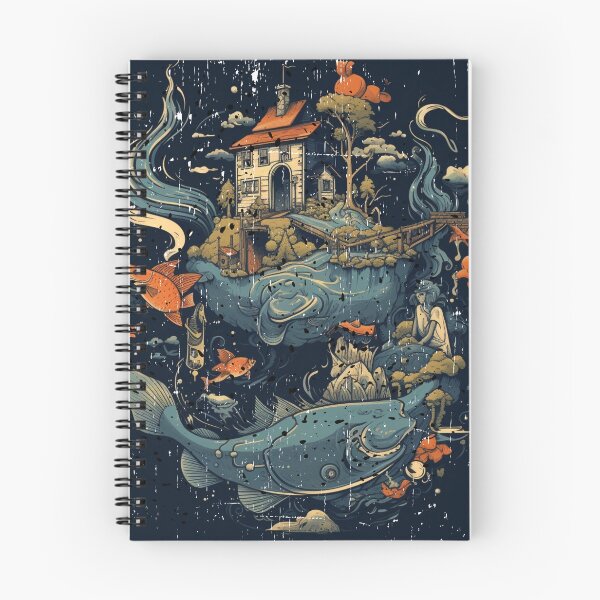 Item preview, Embracing the Depths: Fish Holder, Fishing Community, Fishkeeper designed and sold by LuNkyRose.